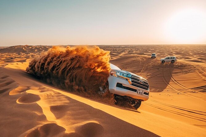 DXB Private Morning Desert Safari With Camel Ride N Sand Boarding - Desert Adventure Activities