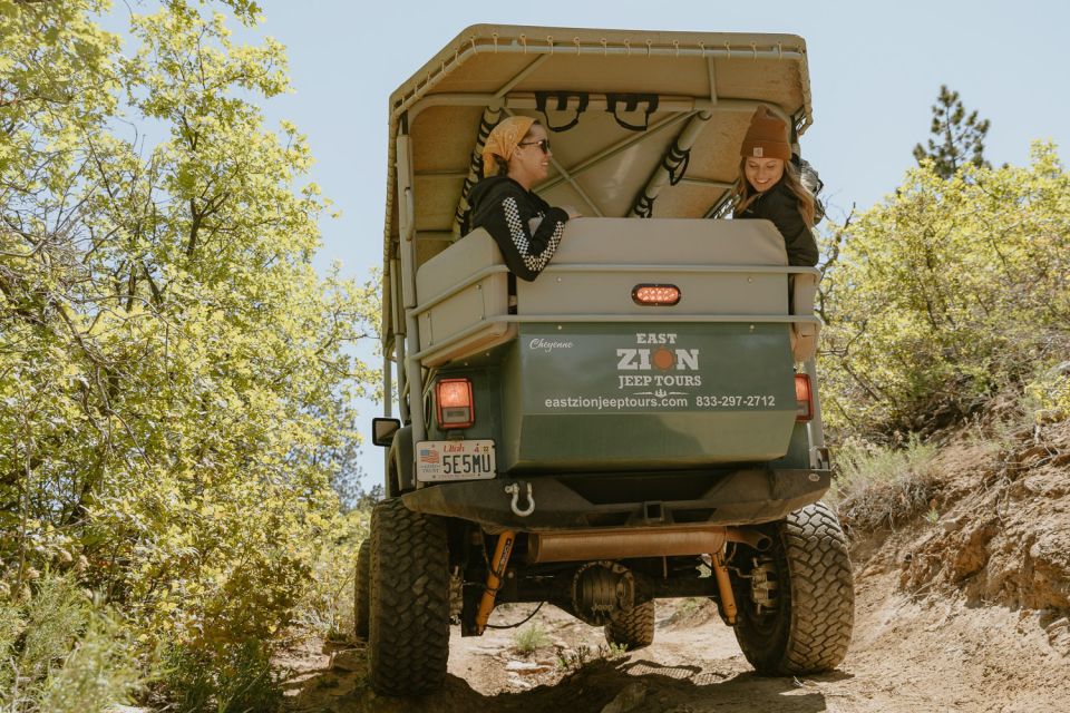 East Zion: 1-Hour East Rim Jeep Tour - Booking Information