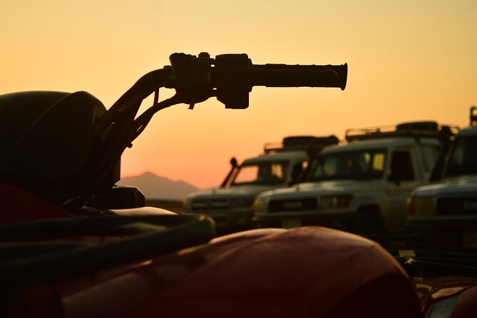 El Gouna Sunset Safari Tour by Quad Bike, Through the Dry Canyon, and Sand Dunes - Quad Biking Adventure