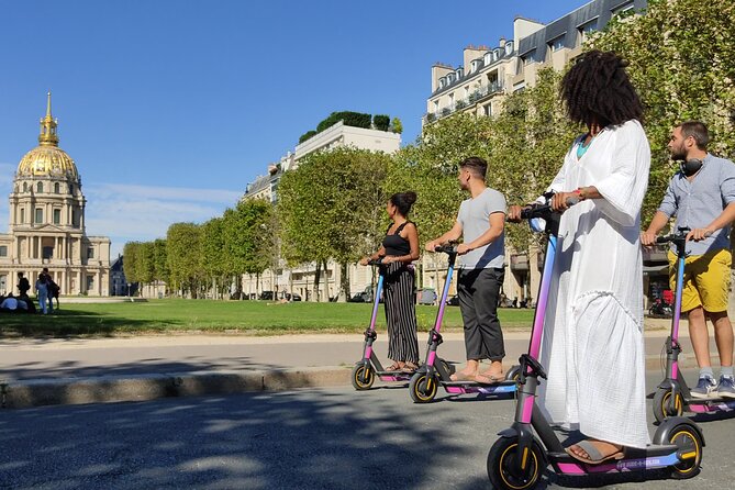 Electric Scooter Rental in Paris Full Day - Included Features