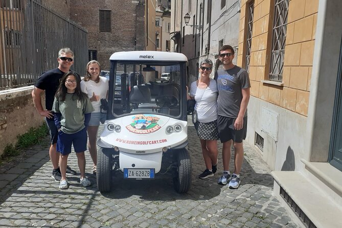 Enjoy Rome Full Day Tour in Golf Cart - Inclusions and Highlights