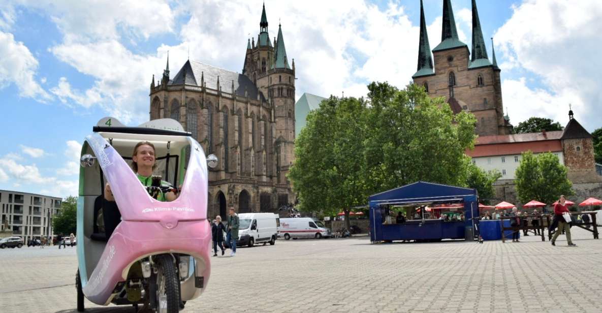 Erfurt: Private Guided Classic Old Town E-Rickshaw Tour - Highlights of the Experience