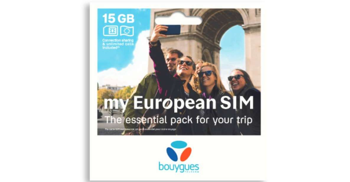 Europe: Bouygues Telecom Travel Basic Esim 15GB & 15 Days - Activation and Setup