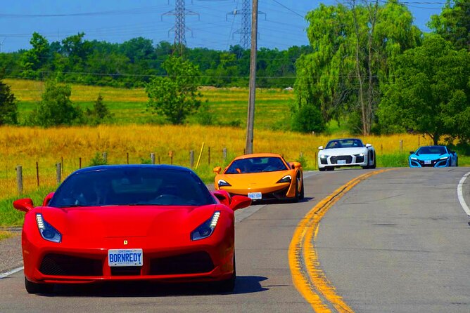 Exotic or Supercar Test Drive on Hamilton Mountain - Driving on the Highway