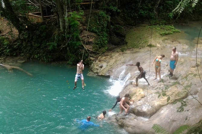 Falmouth Shore Excursion: Blue Hole, White River Tubing - Floating the White River