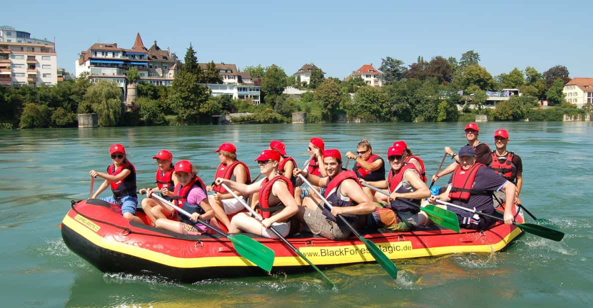 Freiburg and Basel: Rafting Tour on the River Rhine - Duration and Pricing