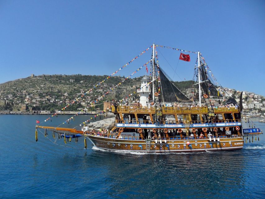 From Alanya: Boat Tour With Unlimited Soft Drinks and Lunch - Scenic Turkish Riviera Coast