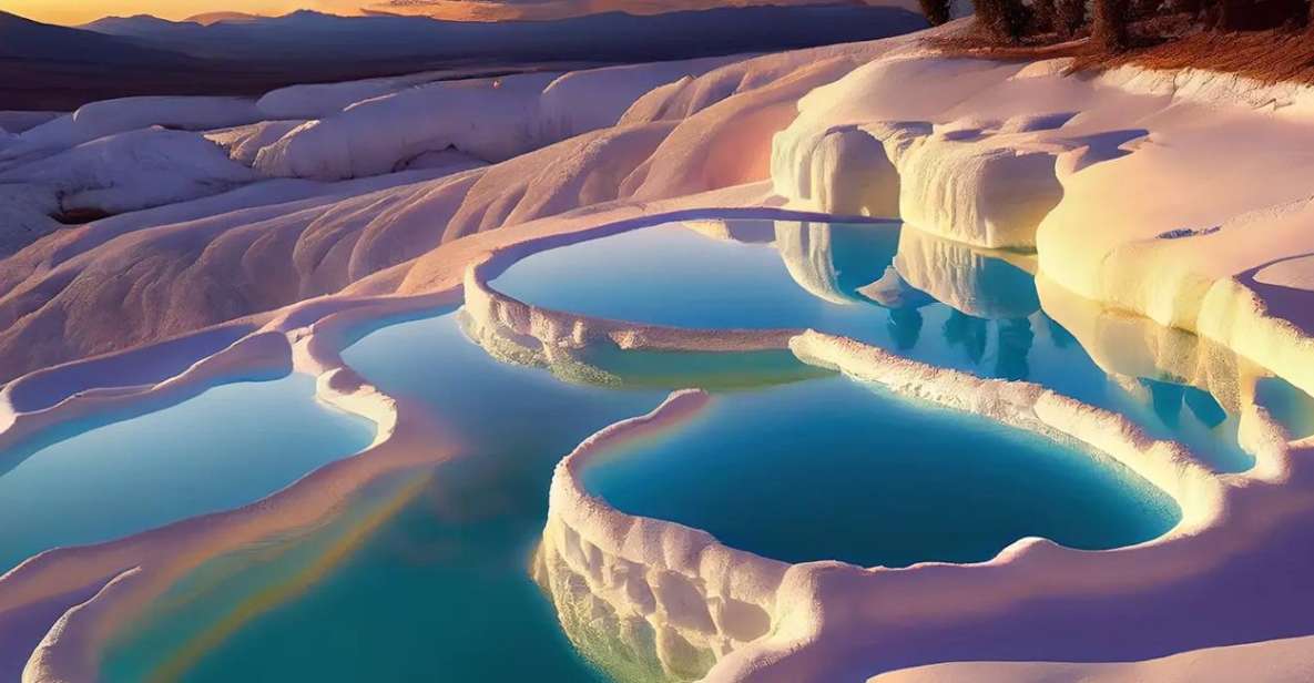 From Alanya: Pamukkale and Salda Lake Tour - Pamukkale Travertine Terraces