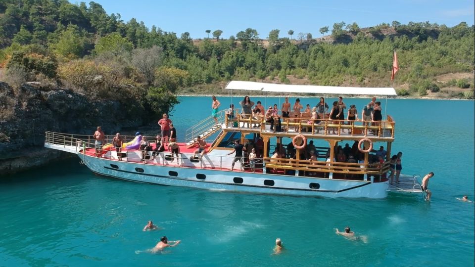 From Antalya: Green Canyon Boat Tour With Lunch - Departure and Duration