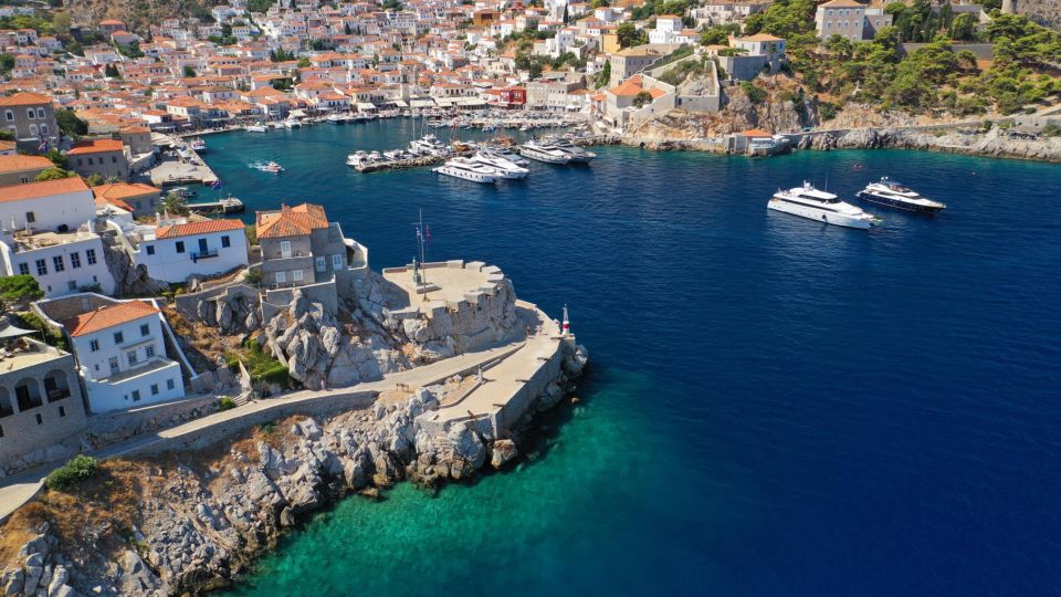 From Athens to Poros and Hydra Islands Private 8H Yacht Tour - Experience Highlights