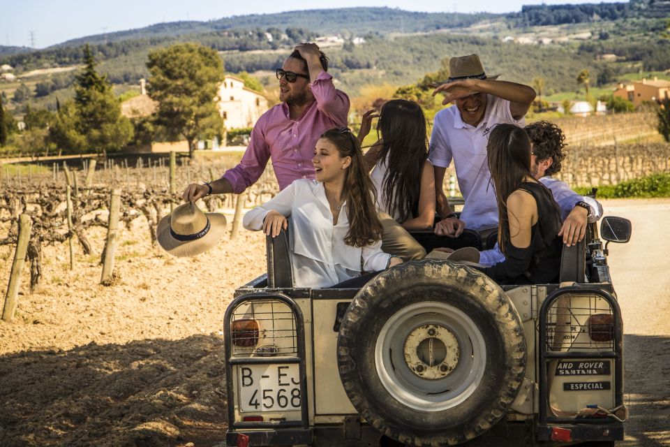 From Barcelona: Penedés Vineyards Tour by 4WD W/Wine & Cava - Itinerary Highlights