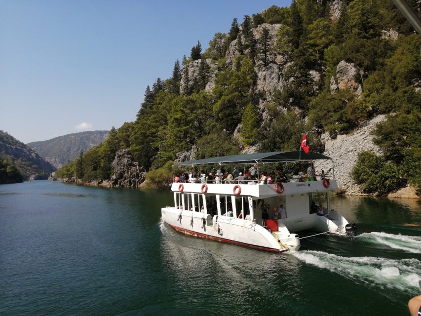 From Belek: Green Canyon Boat Trip With Lunch and Drinks - Highlights of the Excursion