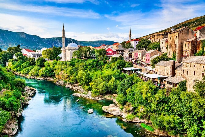 From Cavtat Mostar and Kravice Waterfalls Full Day Tour - Exploring Mostar Old Town