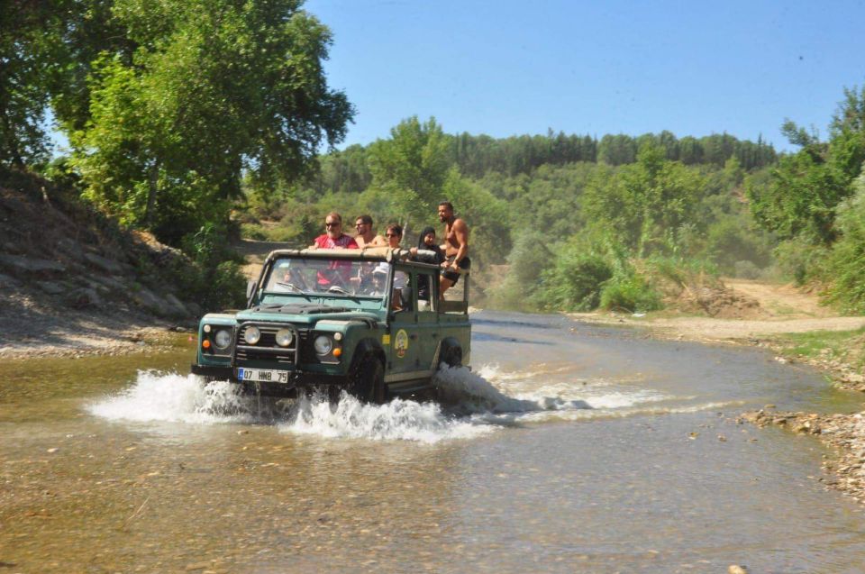 From City of Side: Full-Day Jeep Safari With Lunch - Itinerary