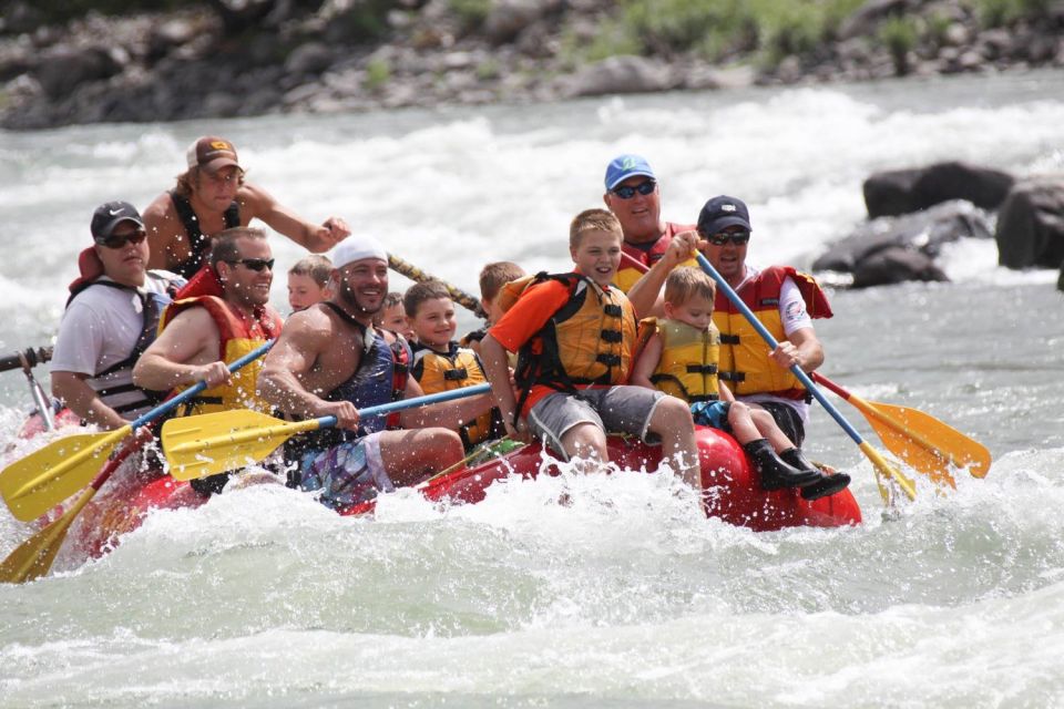 From Gardiner: Yellowstone River Whitewater Rafting & Lunch - Activities and Highlights