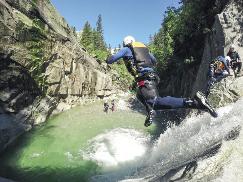 From Interlaken: Grimsel Gorge Canyoning Tour - Itinerary and Activities