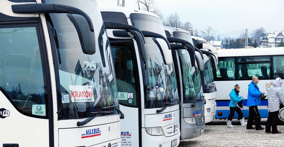 From Krakow: Bus Transfer To/From Zakopane - Booking and Cancellation Policies