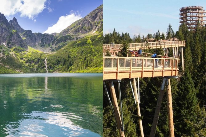 From Krakow: Morskie Oko in the Tatra Mountains and Slovakia Treetop Walk - Inclusions