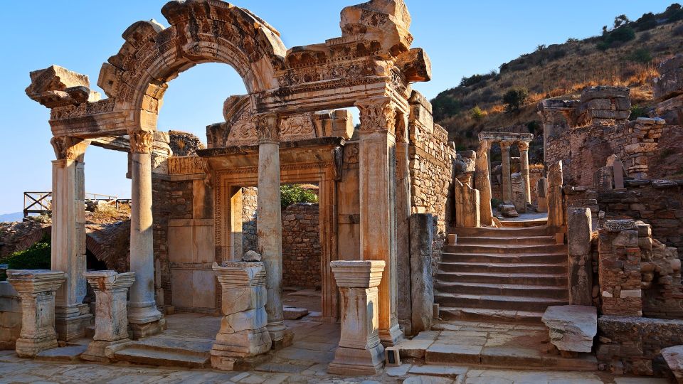 From Kusadasi: Ephesus and Pamukkale 2 Day Private Tour - Ephesus Ancient City