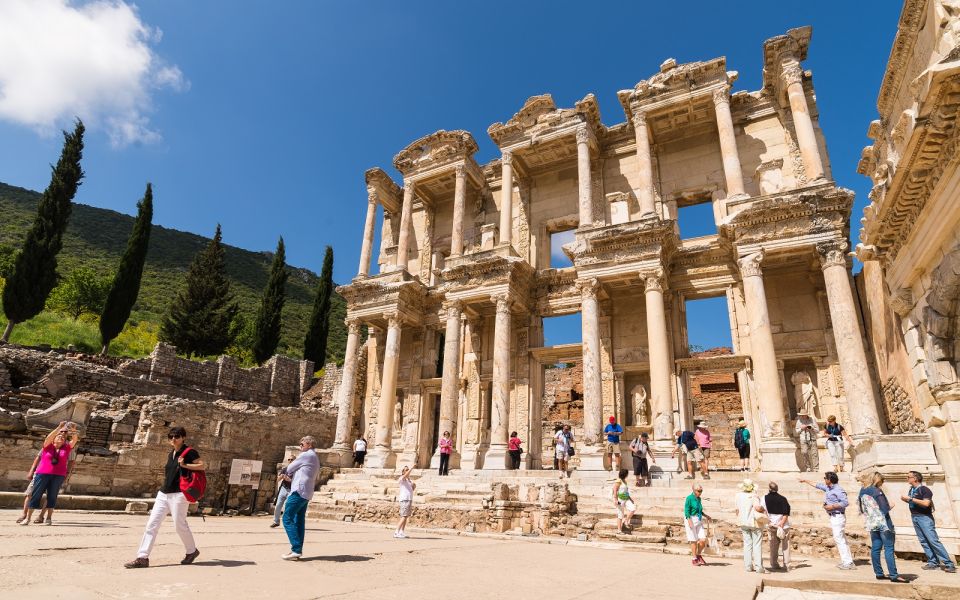 From Kusadasi: Ephesus & House of Virgin Mary Guided Tour - Pickup and Transfer to Ephesus