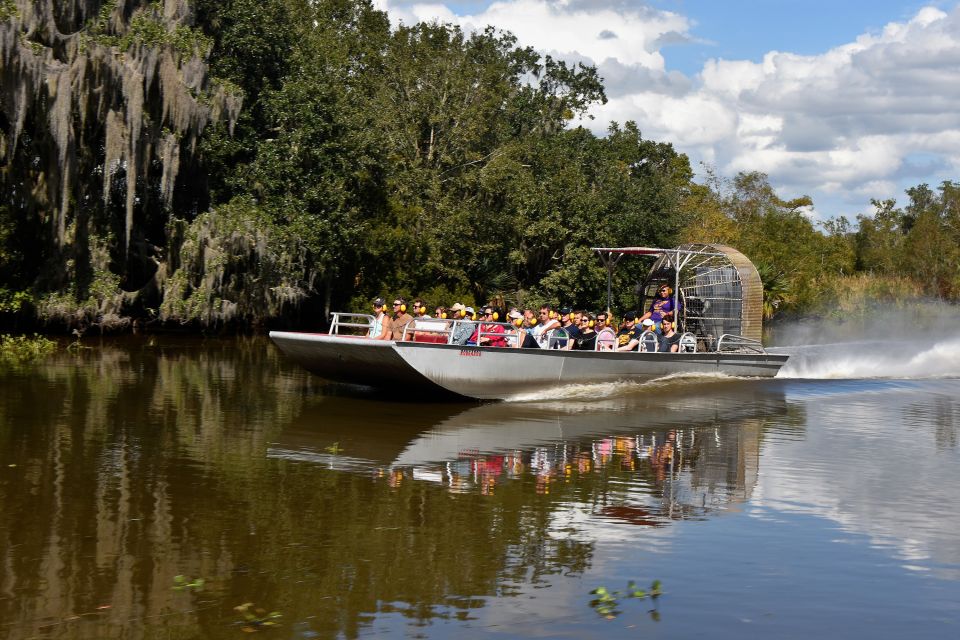 From Lafitte: Swamp Tours South of New Orleans by Airboat - Logistics