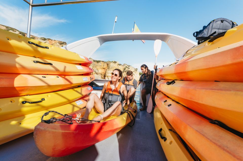 From Lagos: Kayaking and Boat Cave Explorer Tour - Exploring Ponta Da Piedade