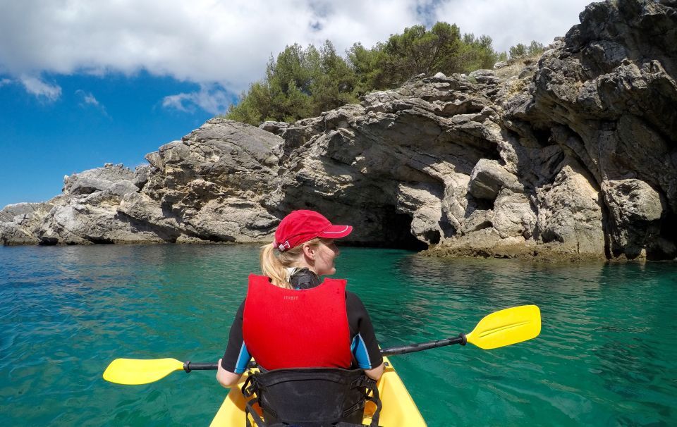 From Lisbon: Arrabida Park Small Group Kayak Tour - Itinerary Overview