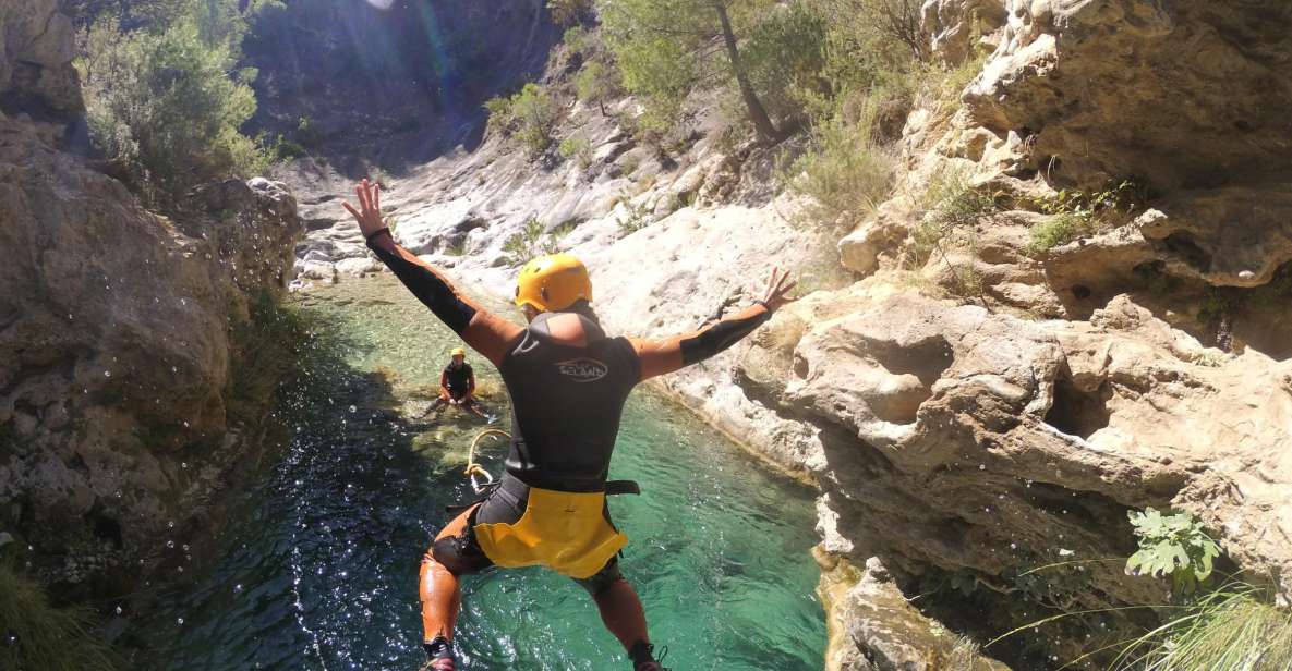 From Marbella: Canyoning in Guadalmina - Pricing and Duration