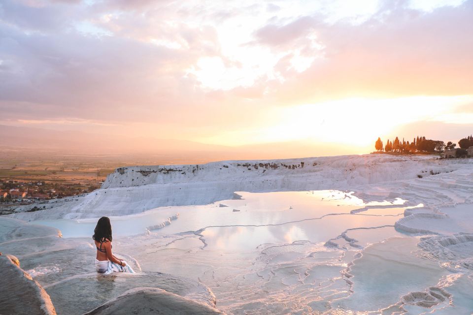 From Marmaris: Pamukkale Evening Tour With Transfer & Dinner - Itinerary