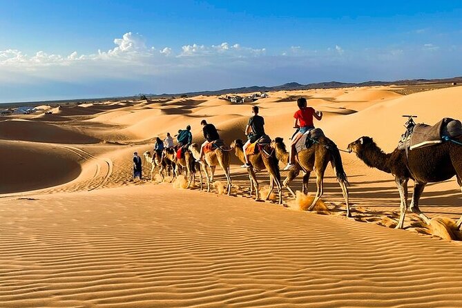 From Marrakech: 3-Day Merzouga Desert Safari - Magical Experience - Camel Trekking in the Erg Chebbi Dunes