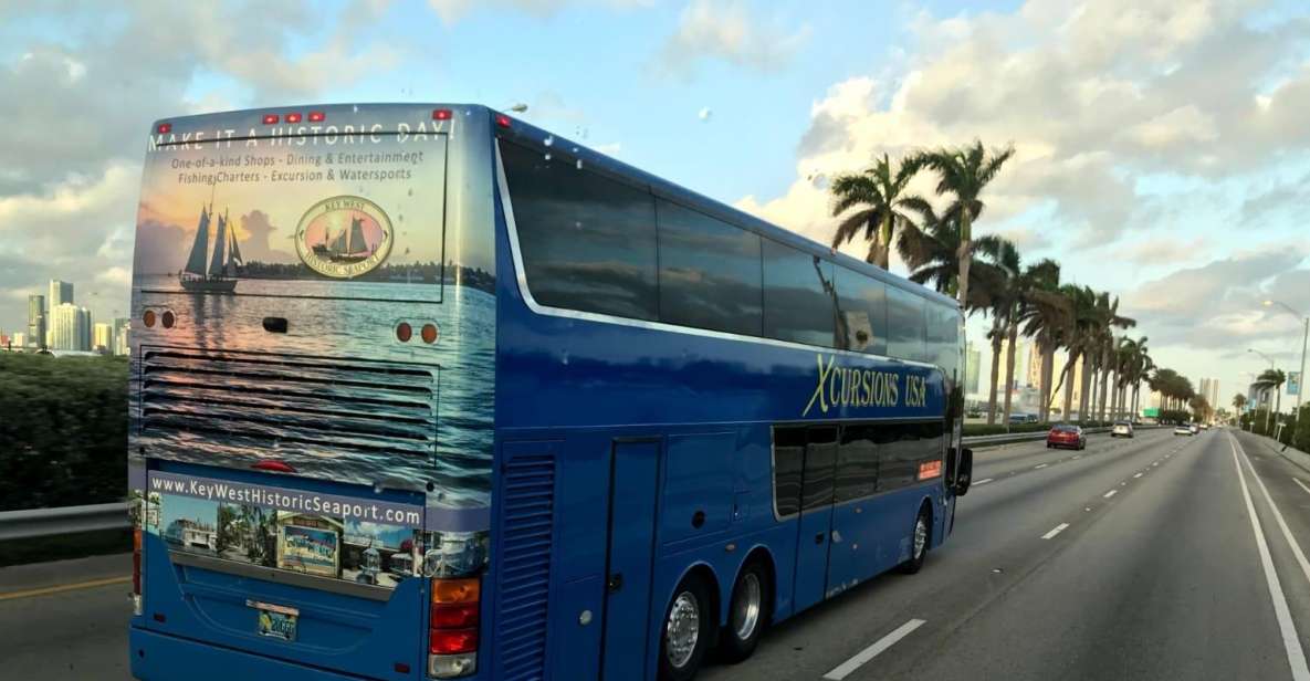 From Miami: Key West Bus Tour - Highlights of the Tour