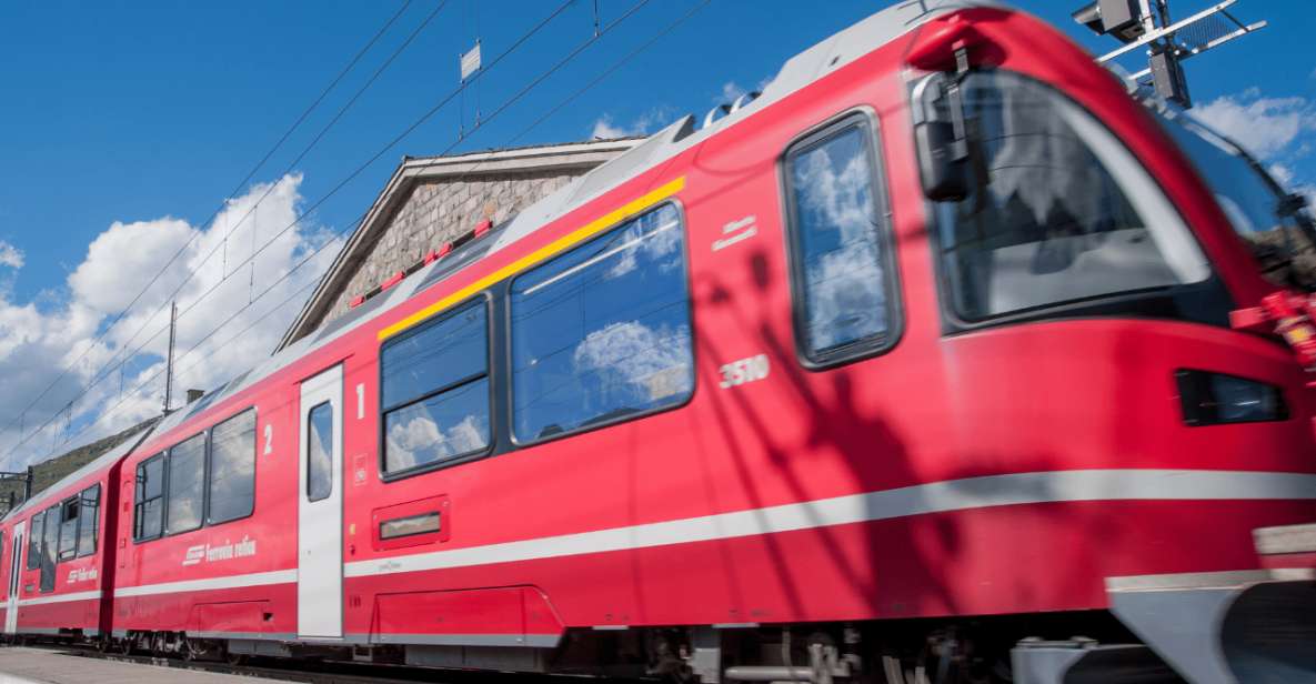 From Milan: Round-Trip Bernina Train Ticket to Saint Moritz - Departure From Milan