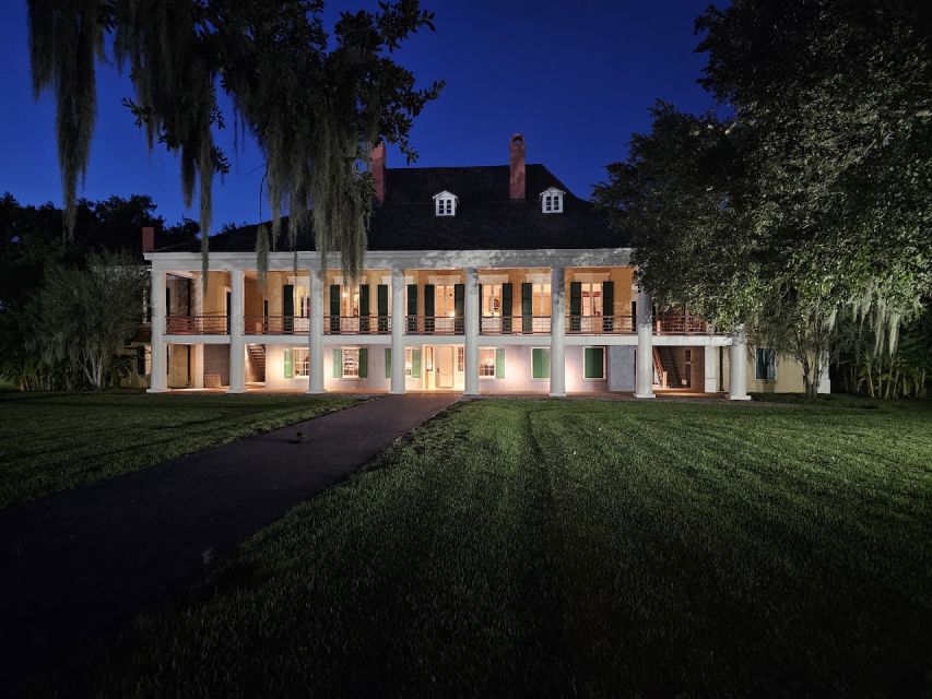 From New Orleans: Destrehan Plantation Haunted Night Tour - Itinerary and Transportation