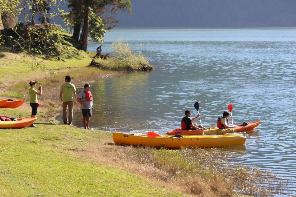 From Ponta Delgada: Sete Cidades Jeep, Bike, & Kayak Tour - Included Activities