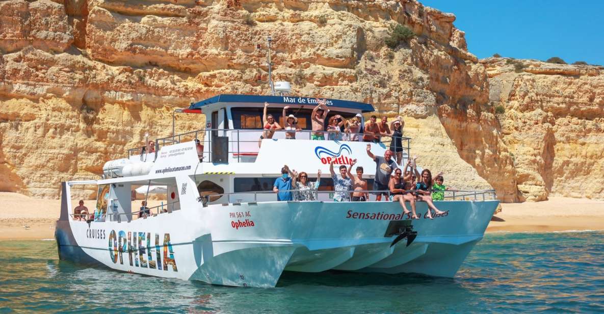 From Portimão: Catamaran Cruise to Benagil Caves With BBQ - Cruise Duration and Pricing