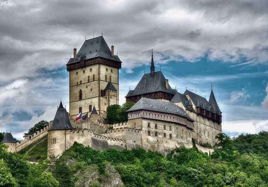 From Prague: Small Group Koneprusy Caves & Karlstejn Castle - Itinerary Highlights