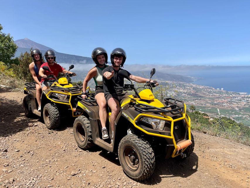 From Puerto De La Cruz: Quad Ride With Snack and Photos - Experience Highlights