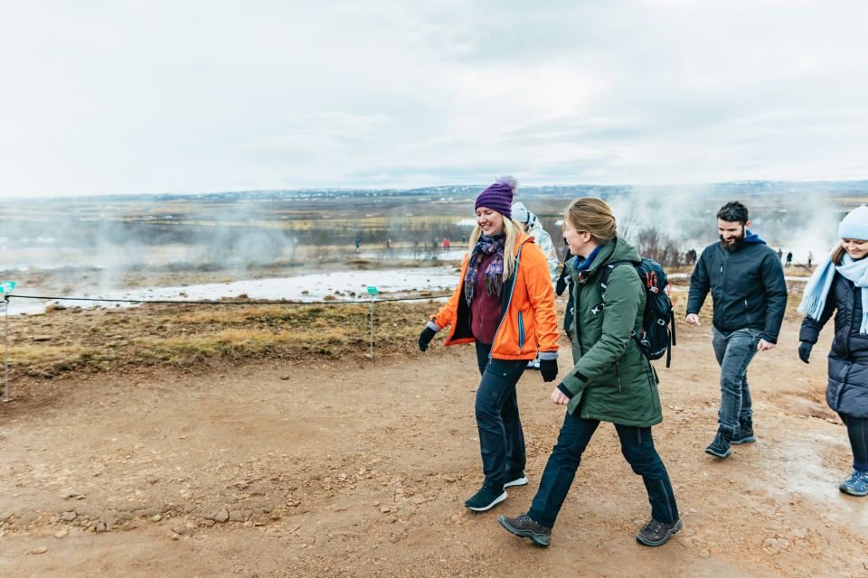 From Reykjavik: Golden Circle and Glacier Snowmobile Tour - Discovering the Geysir Hot Springs