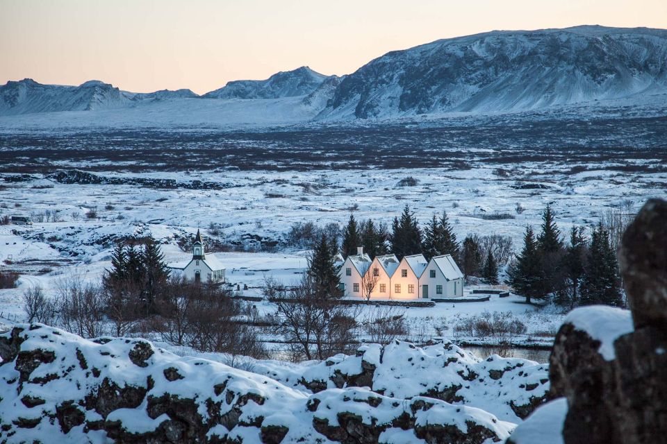 From Reykjavik: Golden Circle Guided Tour & Sky Lagoon Visit - Marveling at Gullfoss Waterfall