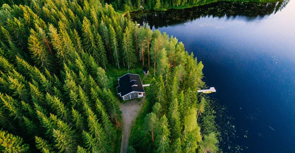 From Rovaniemi: Midnight Sun Forest Lake Float - Itinerary