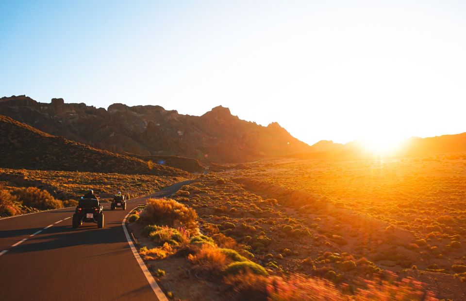 From Santiago Del Teide: Sunset Quad Trip to Mount Teide - Adventure Highlights