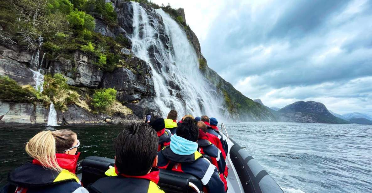 From Stavanger: Lysefjord Sightseeing RIB Boat Tour - Highlights of the Tour