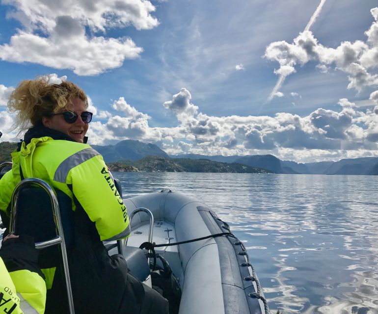 From Stavanger: RIB Tour to Lysefjord - Cruise Itinerary