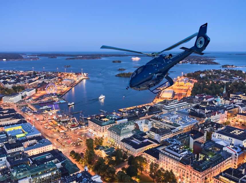 From Tallinn: Helicopter Transfer to Helsinki - Highlights of the Journey