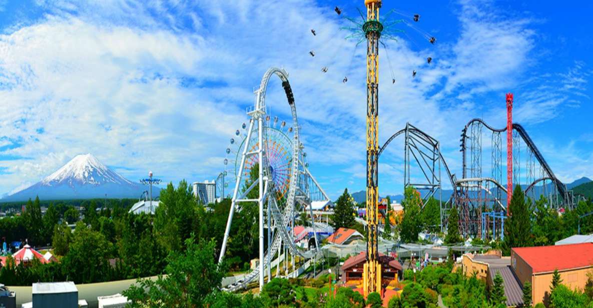 Fuji-Q Highland: Afternoon Pass Ticket - Park Attractions and Experiences