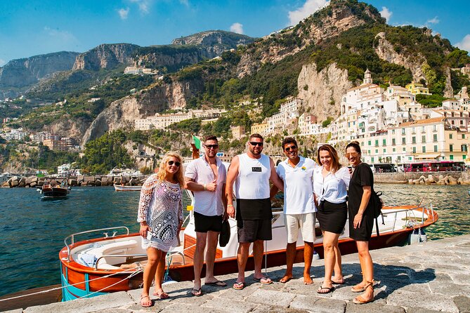 Full Day Amalfi Coast Small Group Boat Tour From Naples - Meeting Point Details