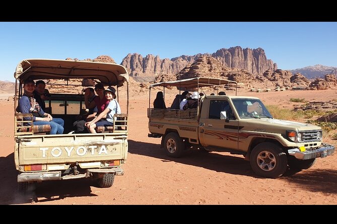 Full Day Jeep Tour and Overnight in Wadi Rum - Meeting and Pickup