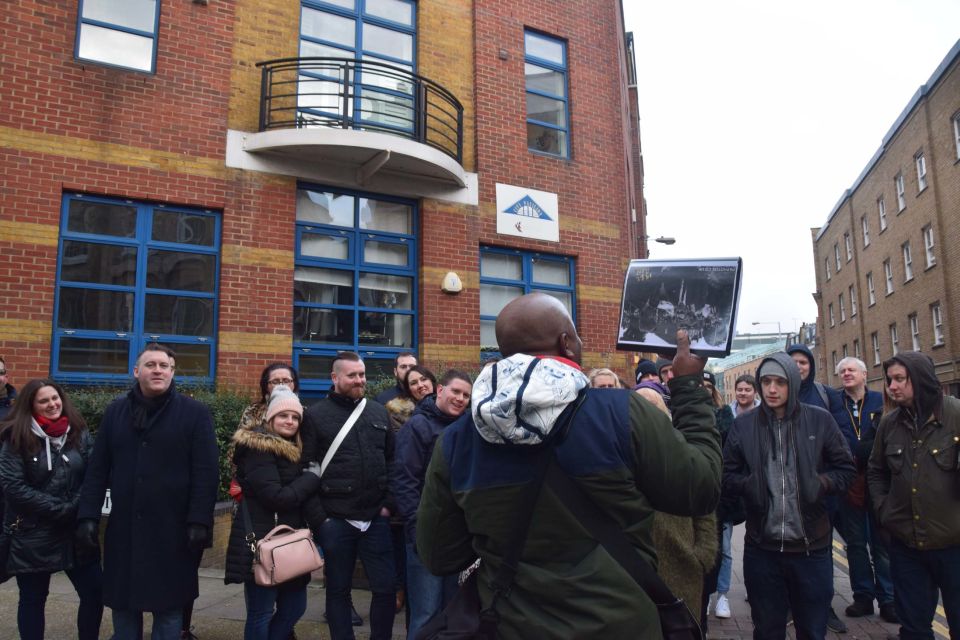 Gangster London Walking Tour With Actor Vas Blackwood - Highlights of the Tour