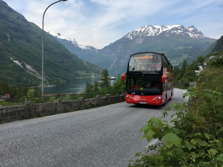 Geiranger: City Sightseeing Hop-On Hop-Off Bus Tour - Tour Route and Stops