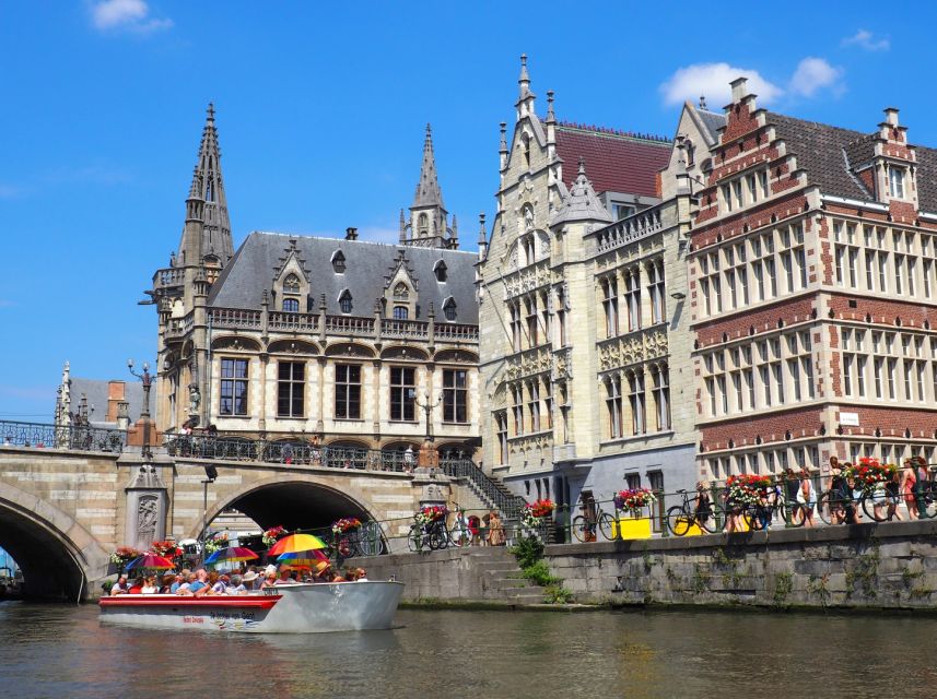 Ghent: Medieval Center Guided Boat Tour - Experience Highlights